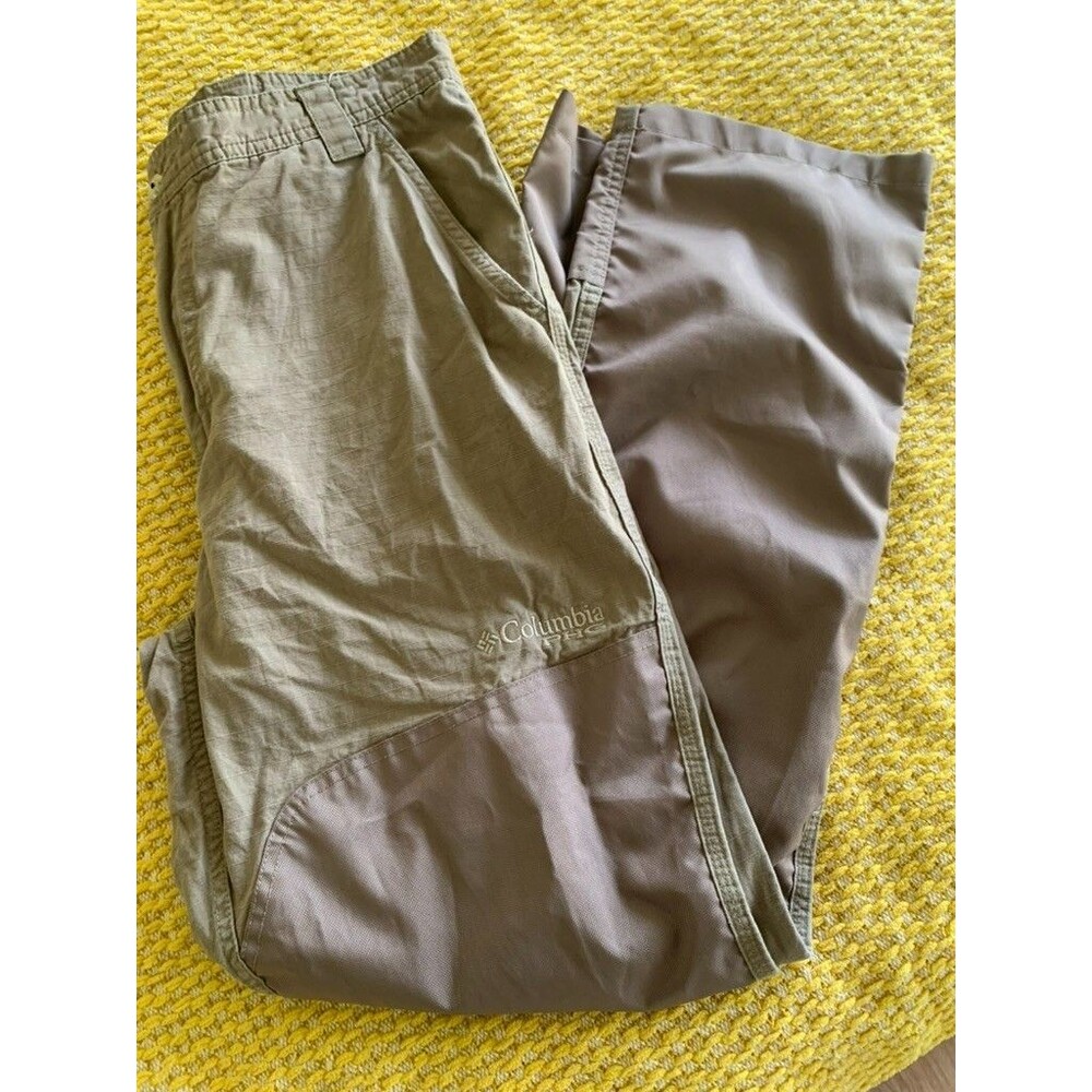 Columbia PHG Mens Utility pants 34x32 reinforced knee hunting camping rugged